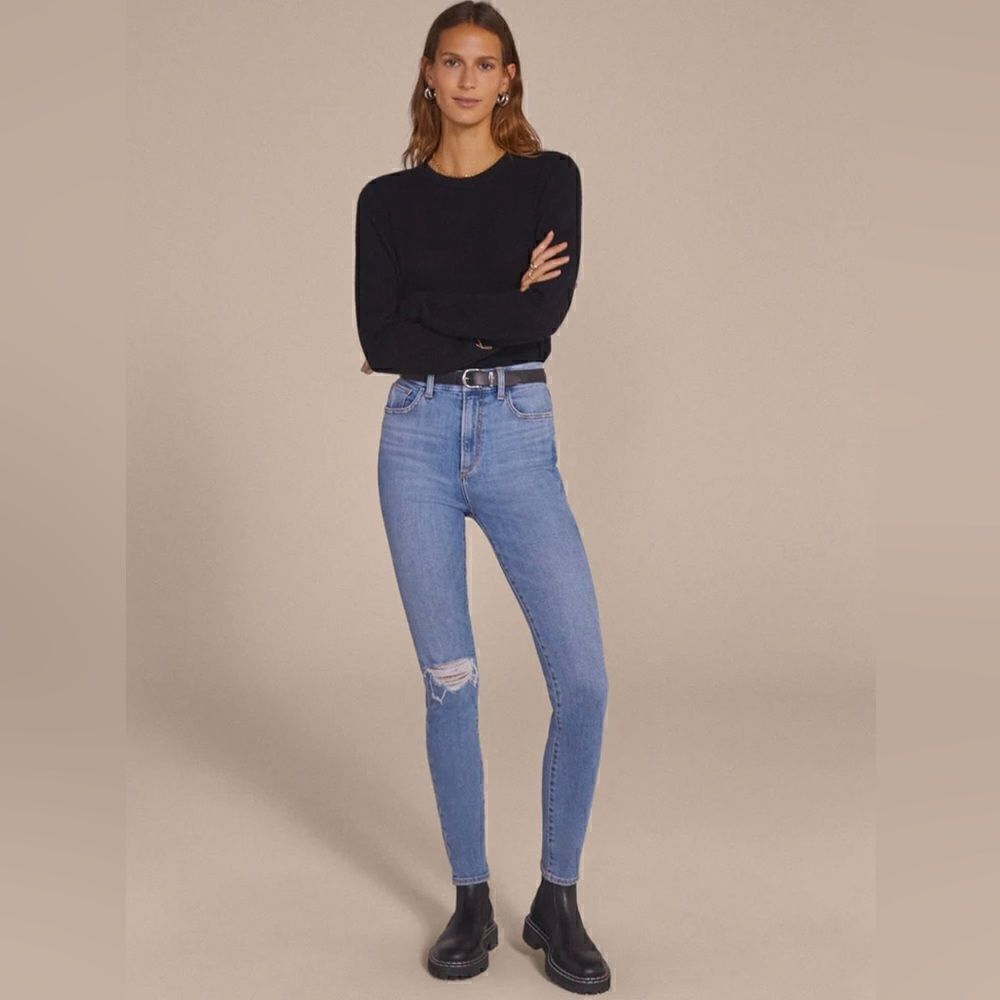 FAVORITE DAUGHTER THE SARA
HIGH RISE SKINNY WOMEN'S SIZE 25. NWT